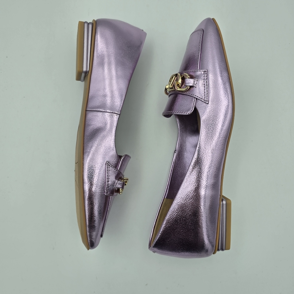 NWOT Franco Sarto Tiari Flats, Light Pink Metallic, Women's 6.5 - Picture 12 of 16